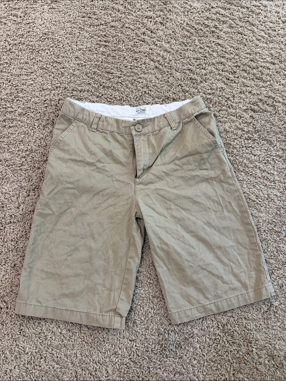 Boys Khaki Casual Shorts